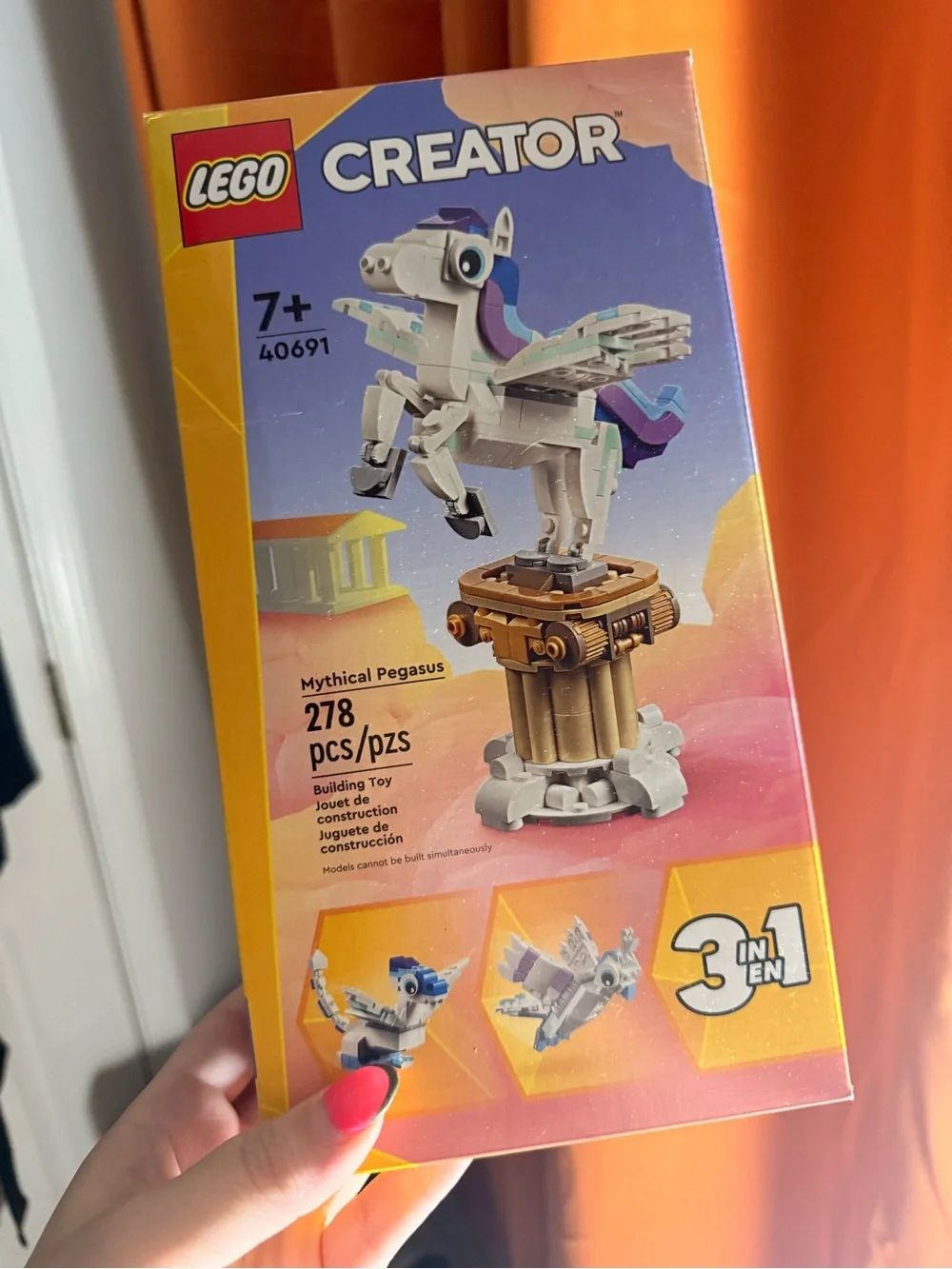 LEGO Creator Mythical Pegasus Set - White & Purple